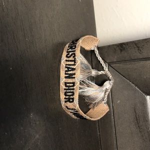 Christian Dior woven bracelet